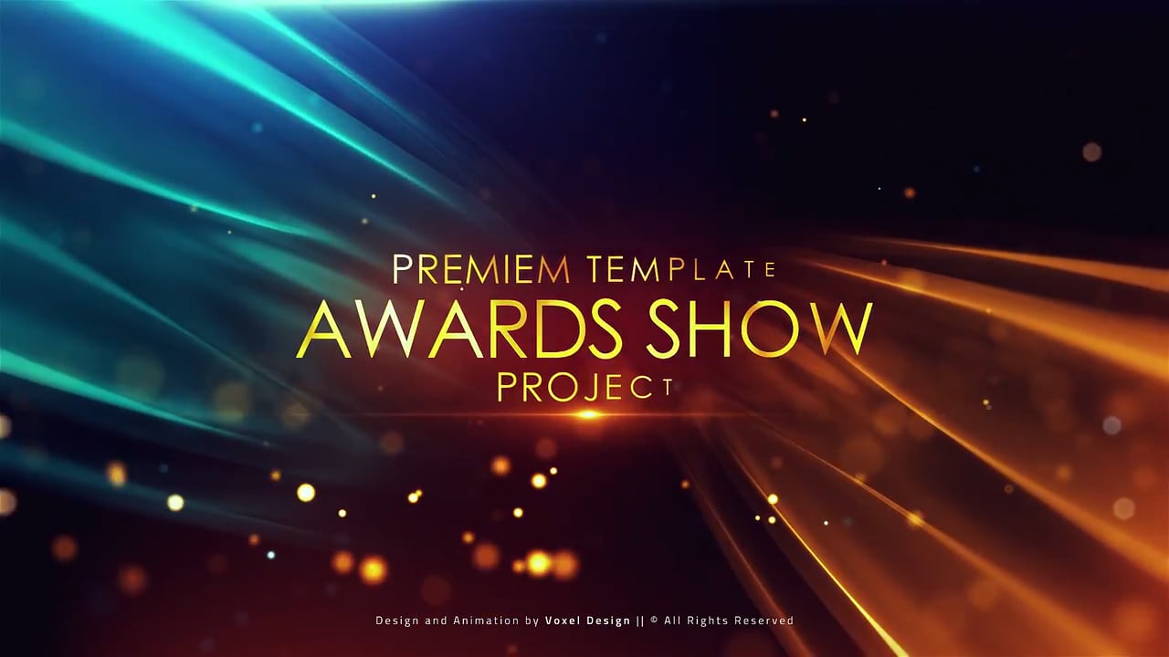 awards opener after effects template free download