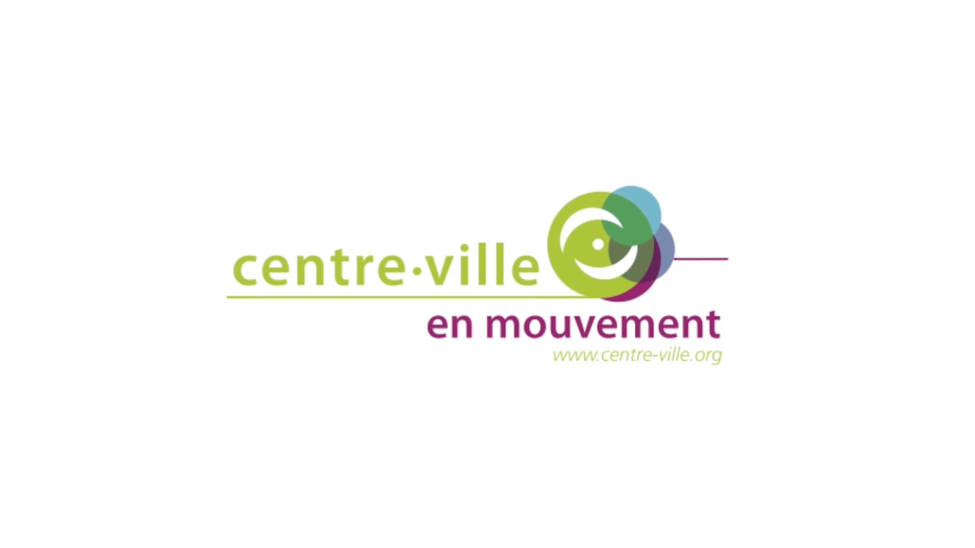 Centre-ville en Mouvement - Video de présentation