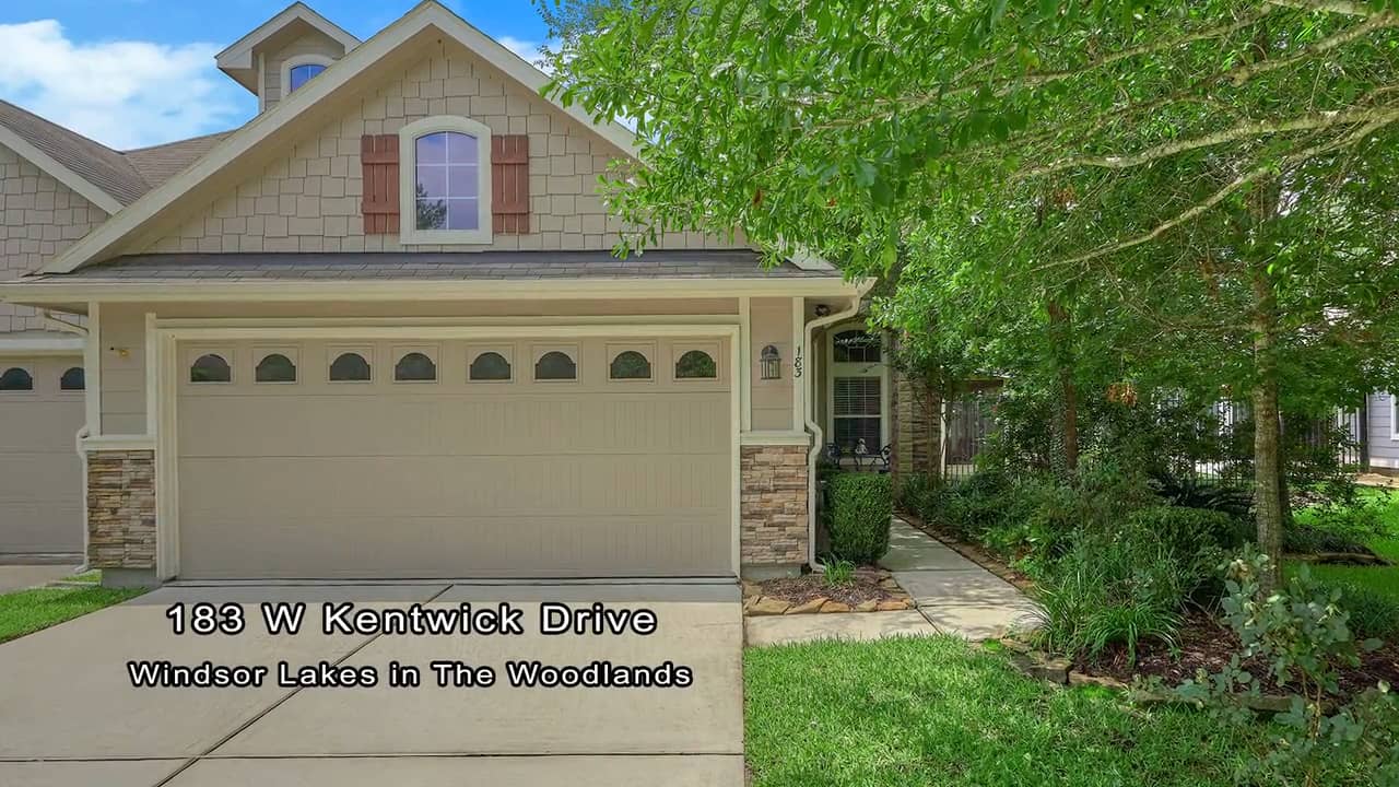 183 Kentwick Windsor Lakes The Woodlands on Vimeo