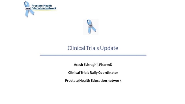 Clinical Trials Update with Dr. Arash Eshraghi