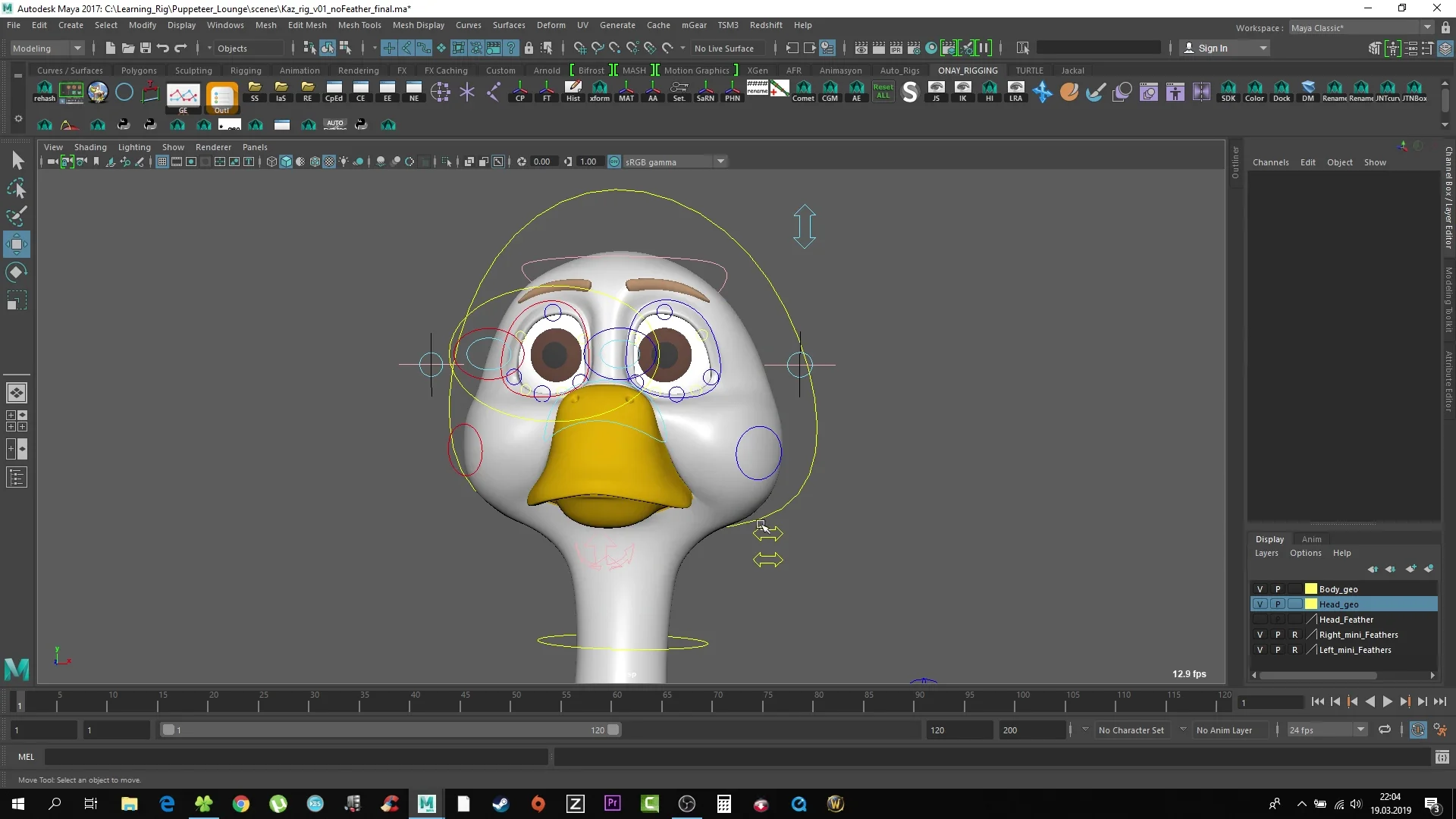 Goose Body/Facial Rig 2019 on Vimeo