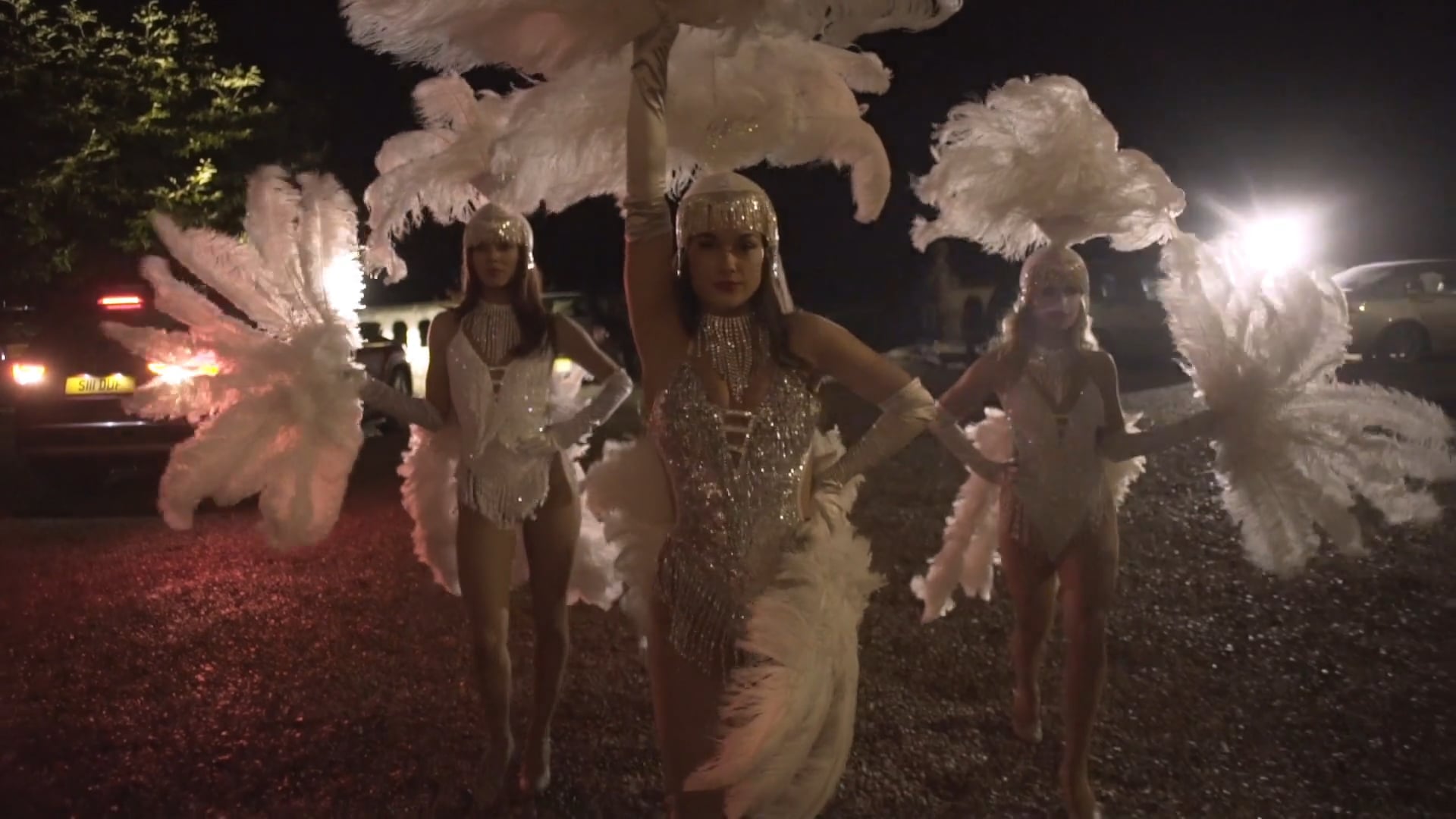 Ashton's Showgirls at Orchardleigh House - Event Entertainment
