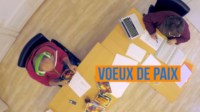 VOEUX DE PAIX / 2019 / série fiction instit. / 2'26min
