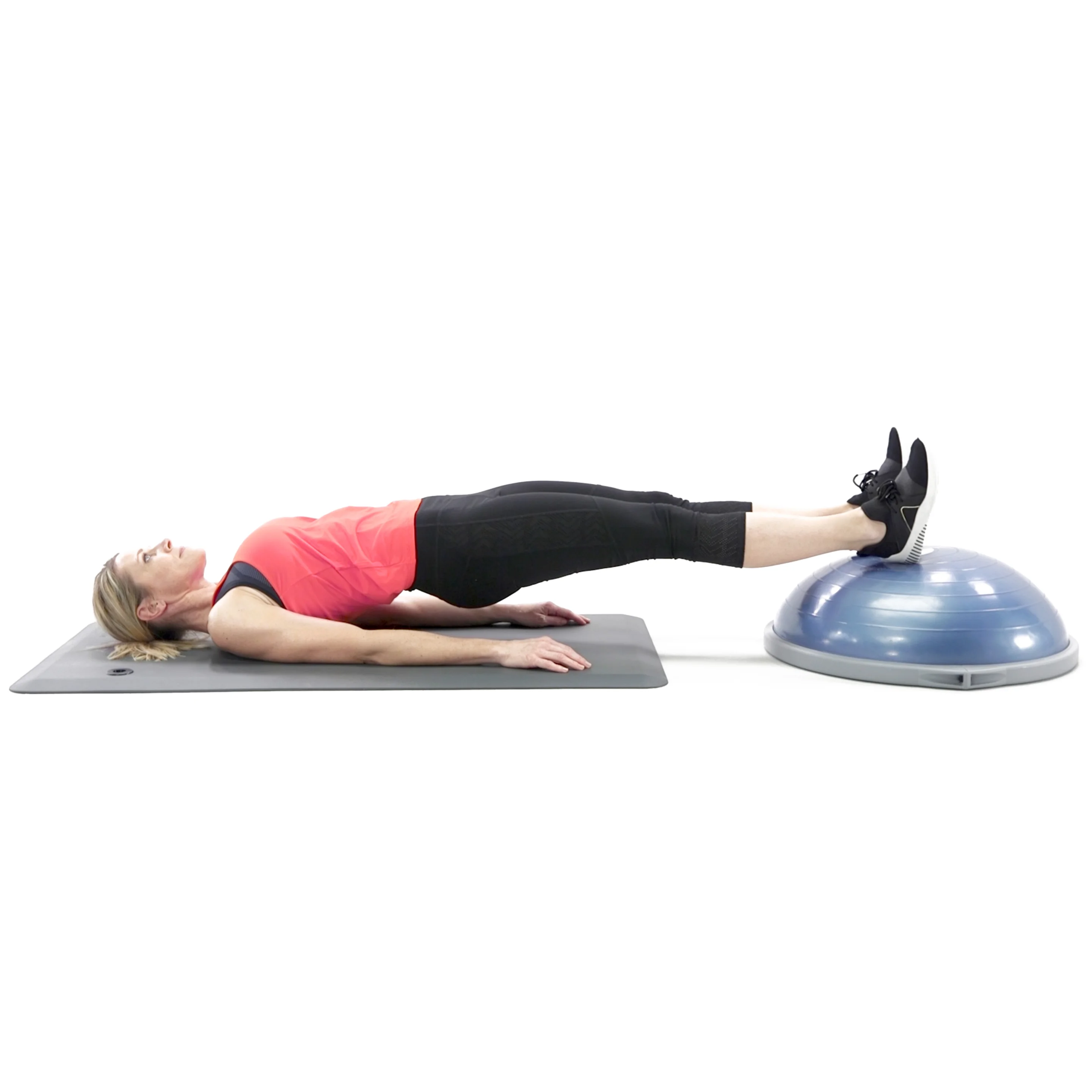 Glute bridge bosu discount ball