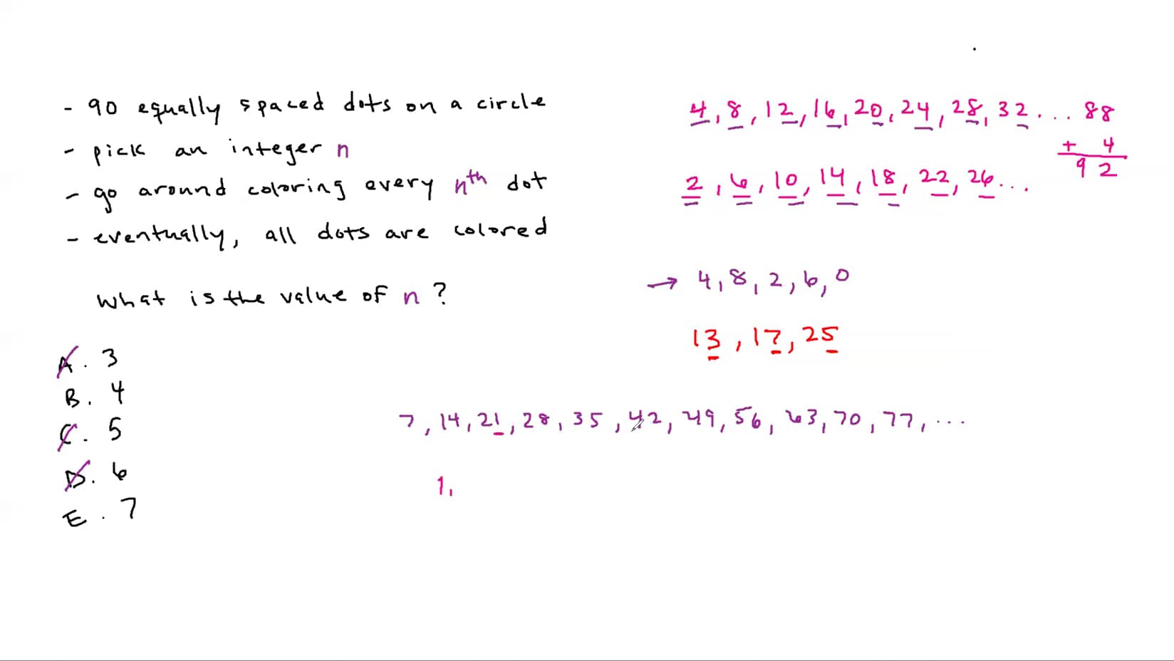 April 2019 ACT Equally Spaced Dots explanation on Vimeo