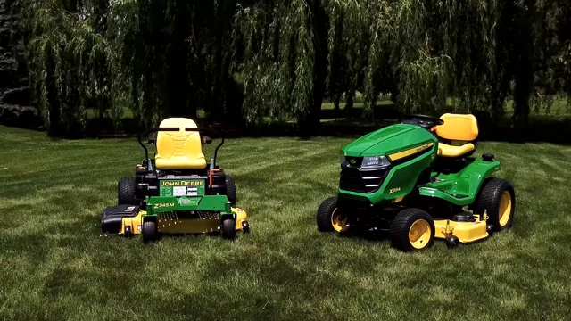 John deere riding online lawn mower oil change