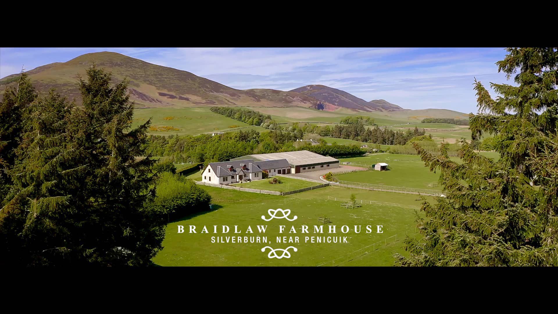 SCENEINVIDEO Braidlaw Farmhouse, Silverburn, Near Penicuik EH26 9LP