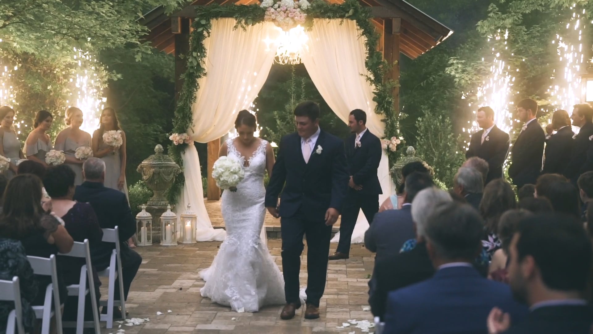 Fireworks Illuminate Magical Young Love in Mandeville | Jena & Tyler