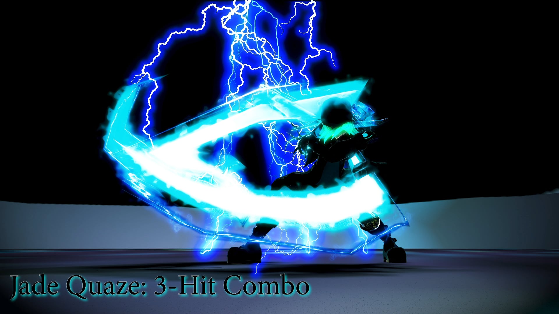 [3D Animation] - JADE - Jade Quaze - 3-Hit Combo #1 Process