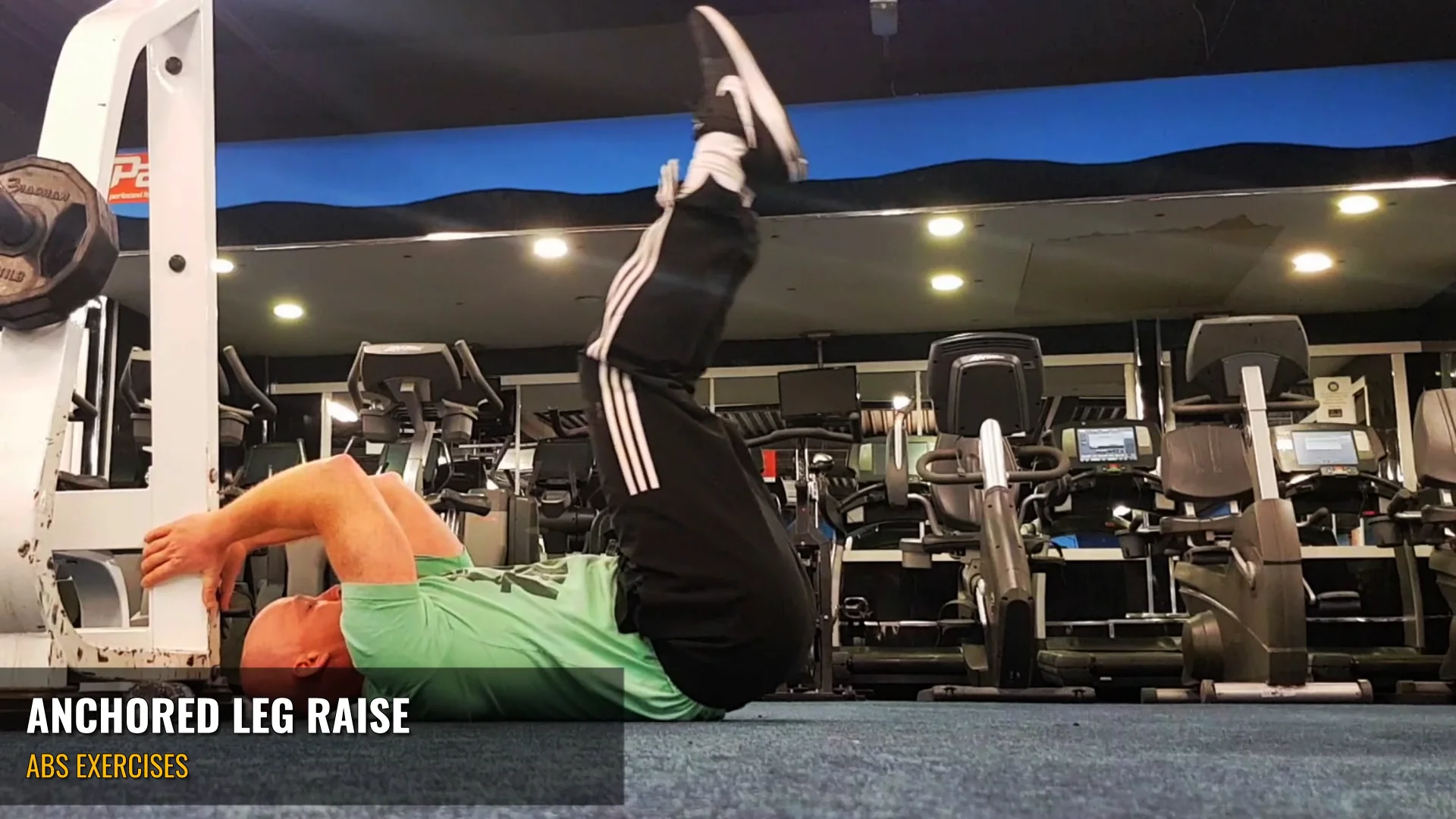 Leg Raise with Plate - abs on Vimeo