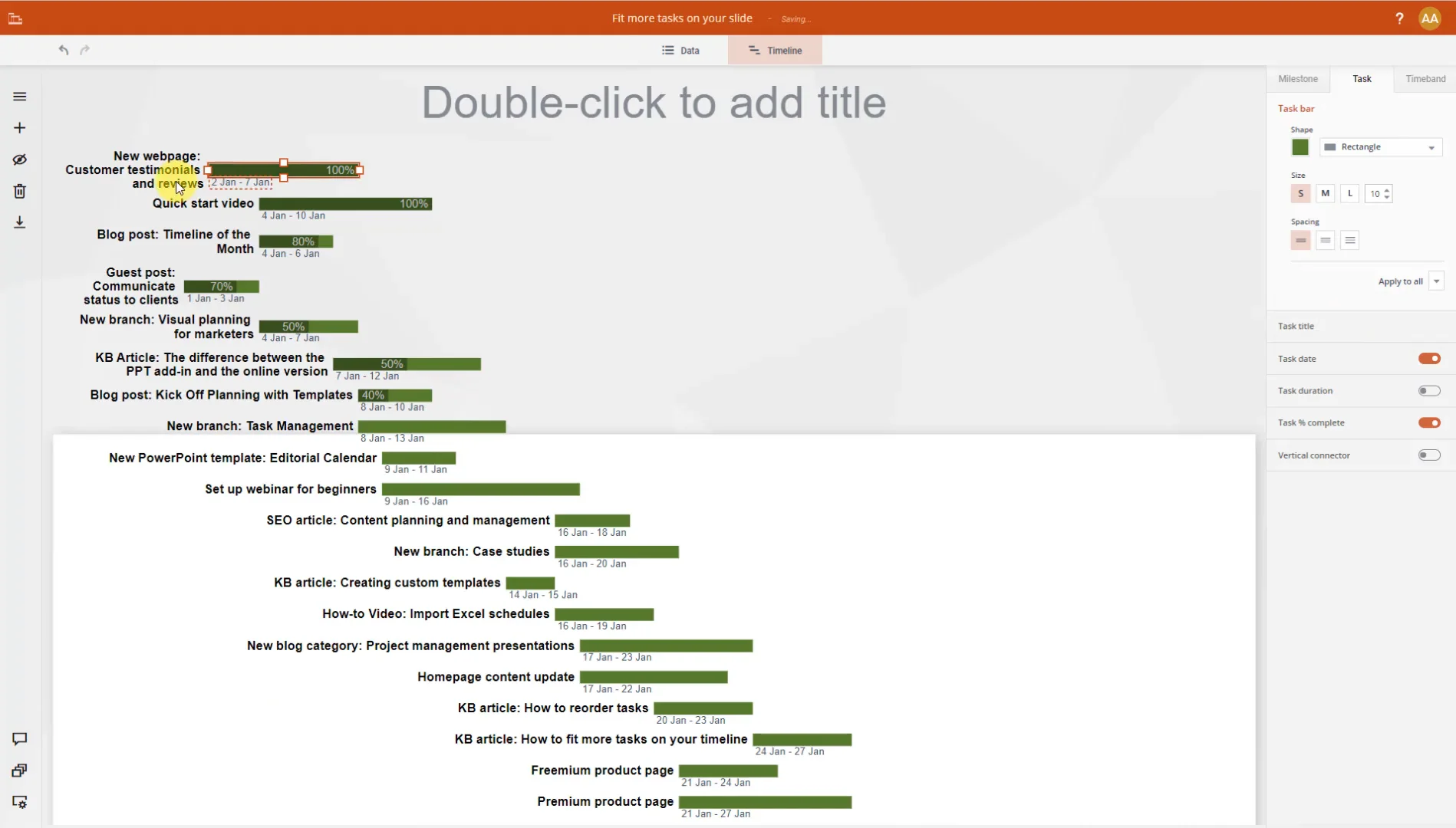 Office Timeline Add-in differences: Free vs. Pro vs. Pro+ – Office Timeline  Add-in Support Center