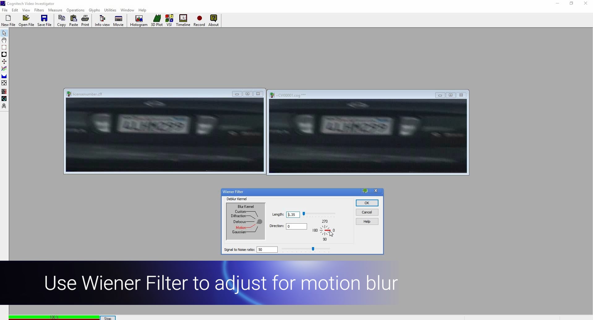 Motion Deblur 2 Sample on Vimeo