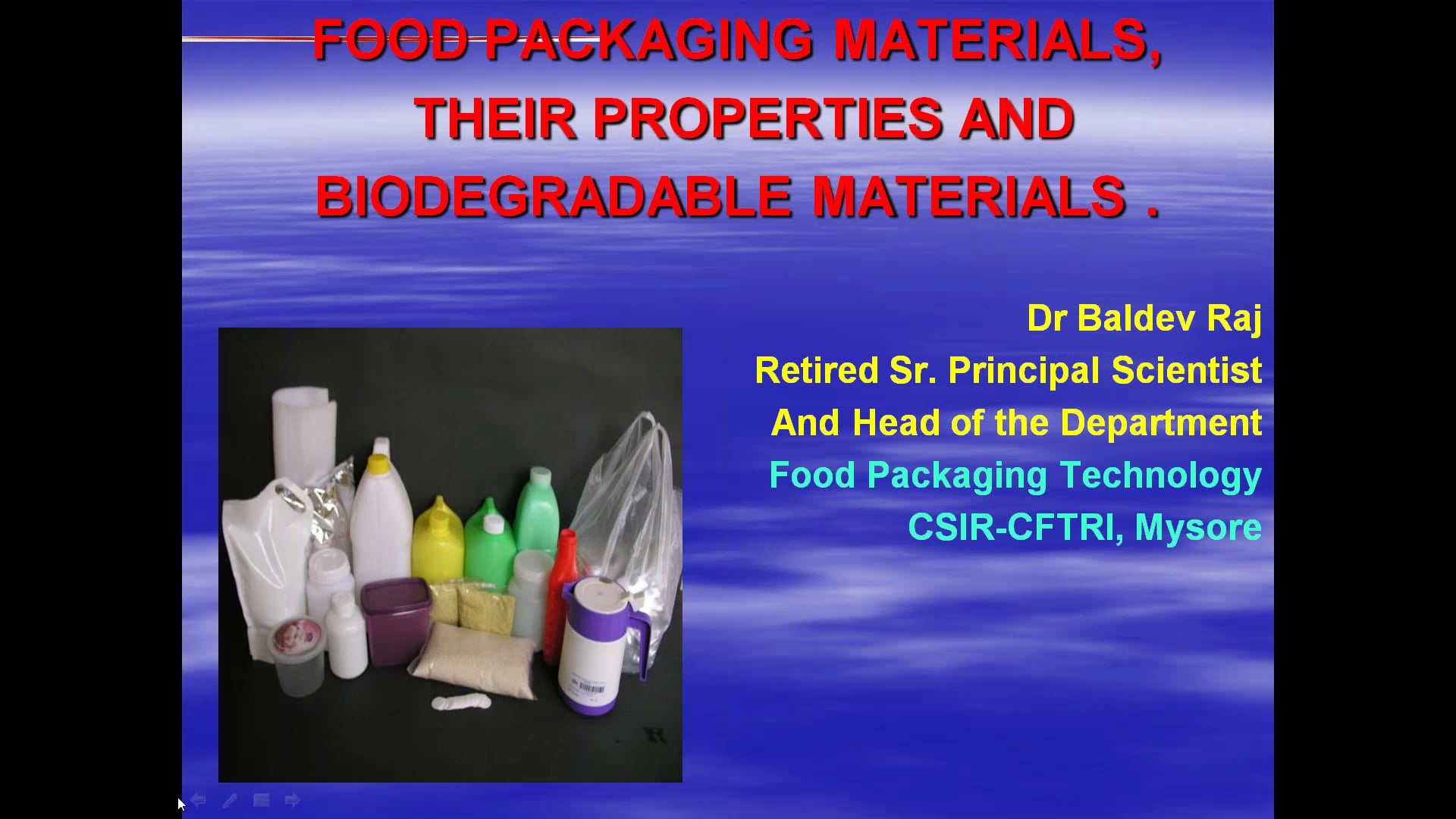 Webinar On Food Packaging Protective Packaging On Vimeo