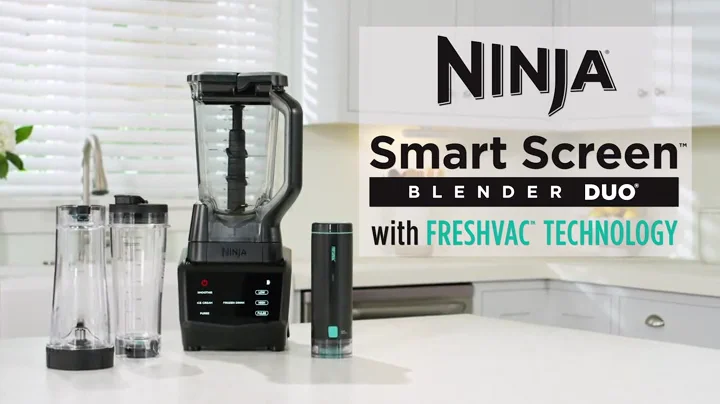 Ninja Smart Screen Blender DUO with FreshVac Technology 