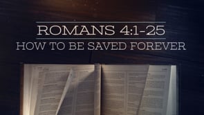 How to be Saved Forever - ROM 4