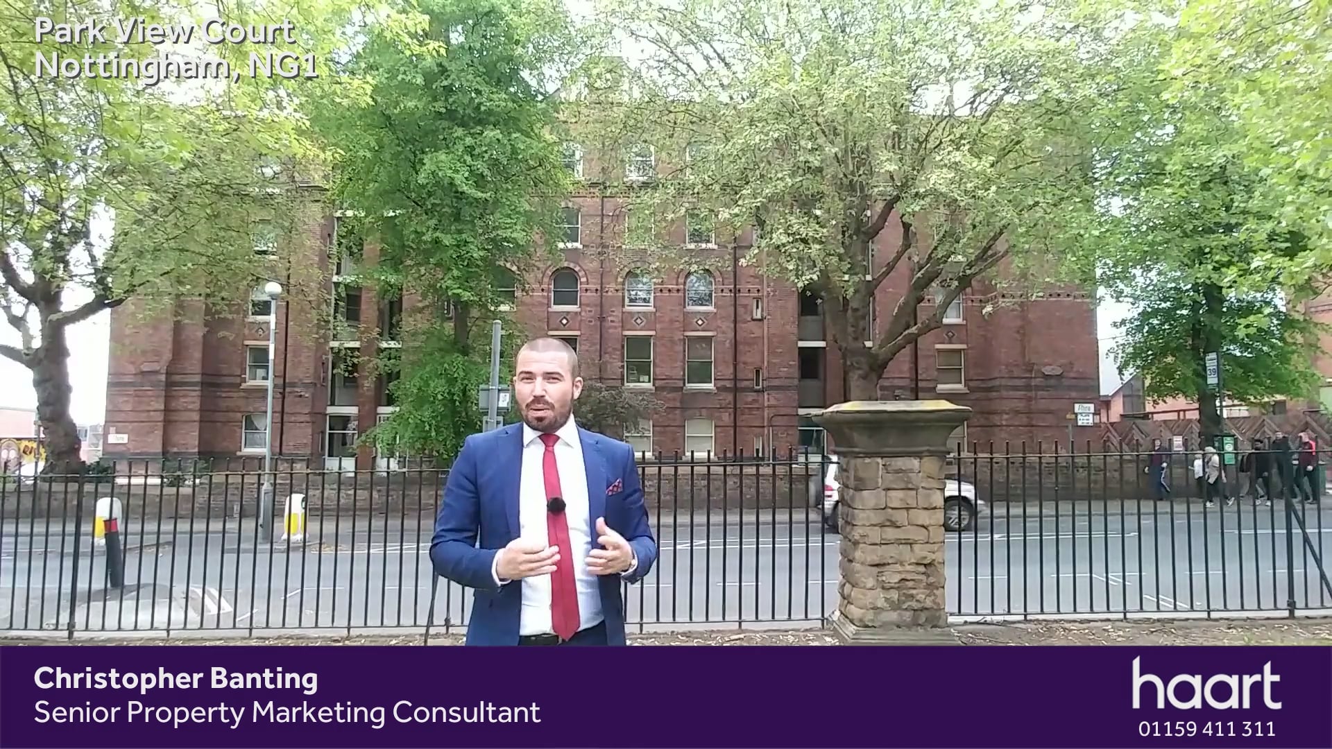 Nottingham, 1 Bed Flat / Apartment in Park View Court , Nottingham, NG1 on Vimeo