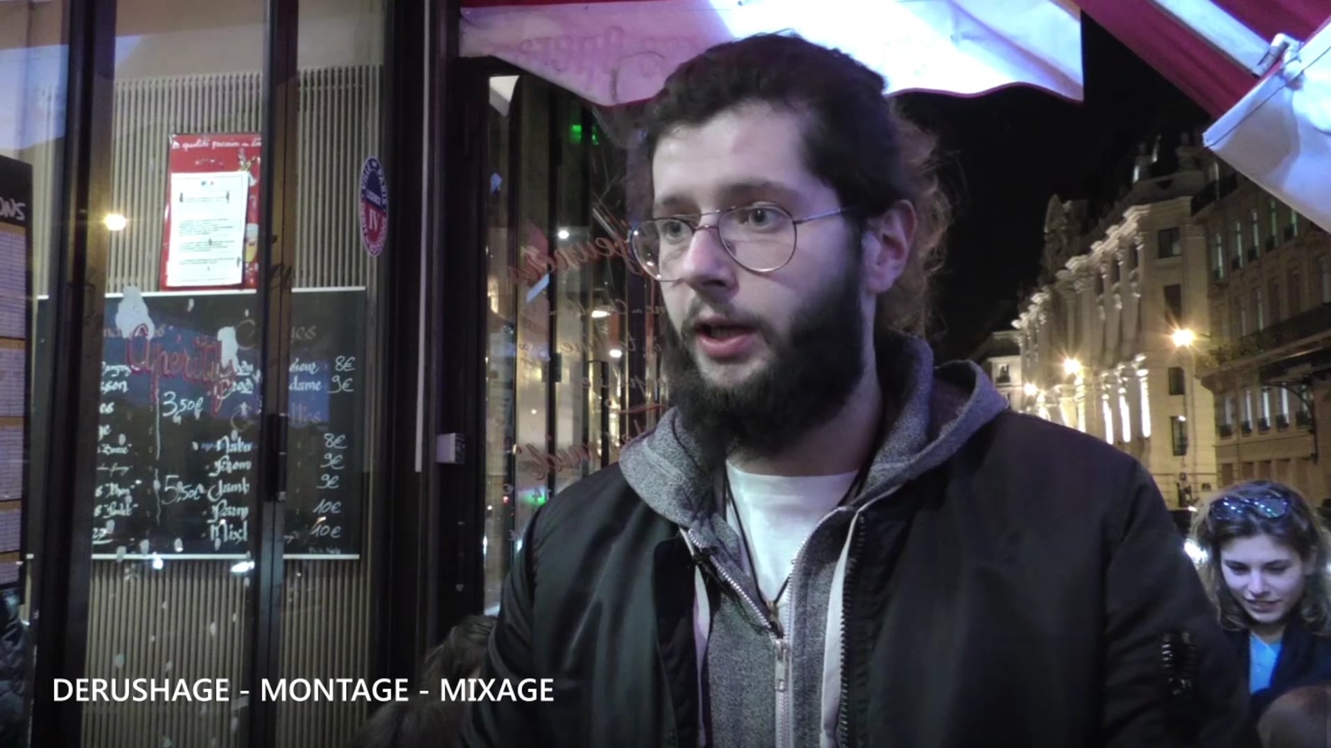 Soirée bar - interview