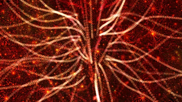 Dark Red Streamers Christmas Background Stock Photo by