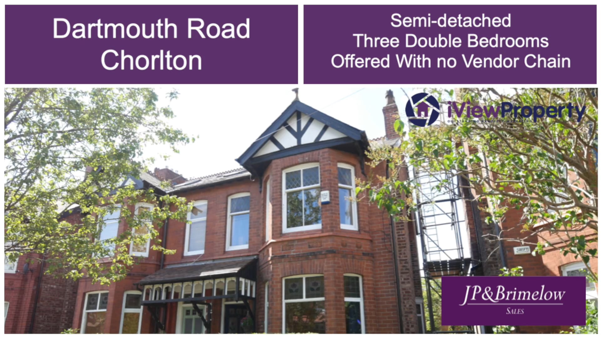 Dartmouth Road, Chorlton JP & Brimelow Video Tour on Vimeo