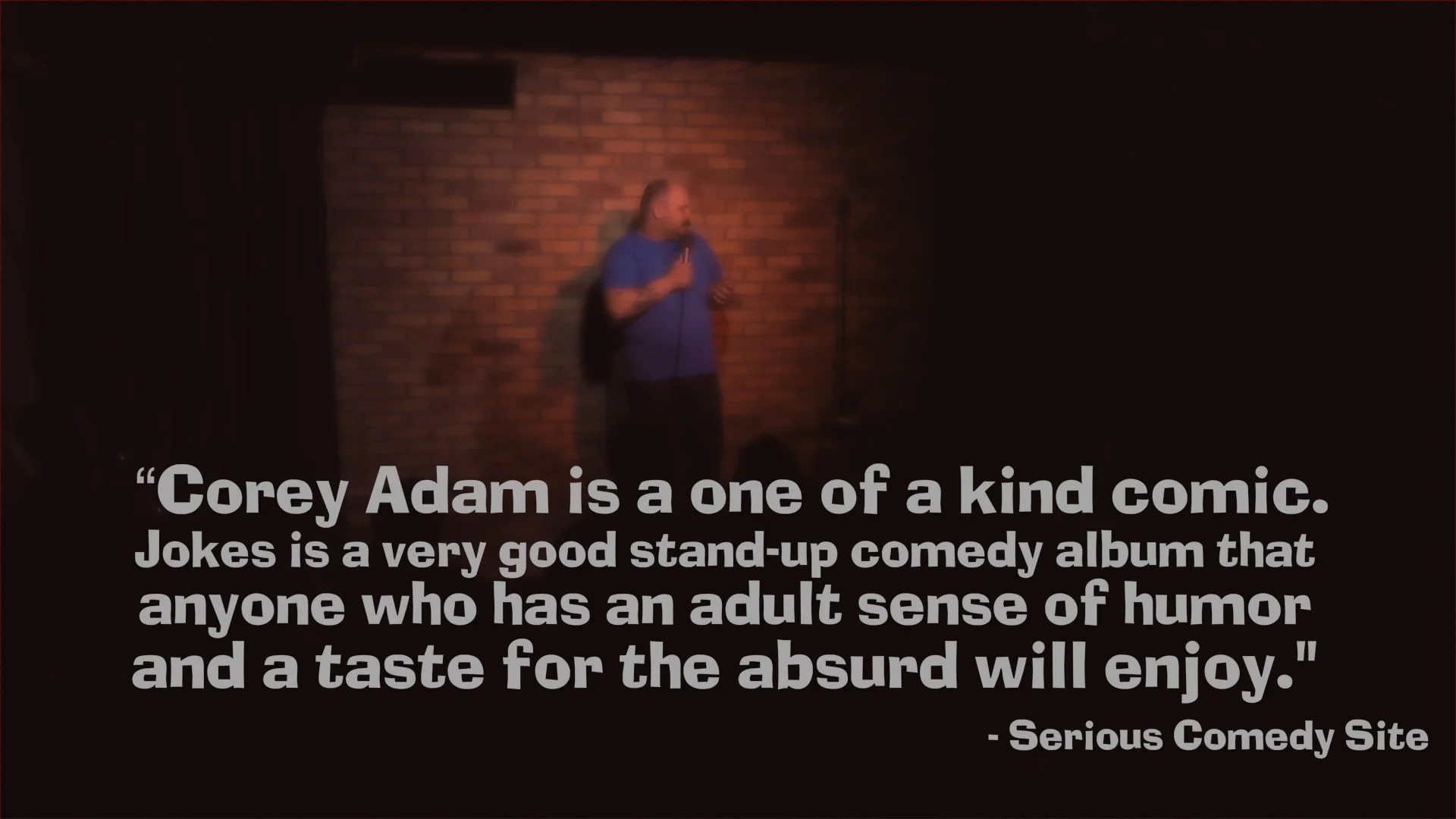 Watch Corey Adam: Jokes Online | Vimeo On Demand