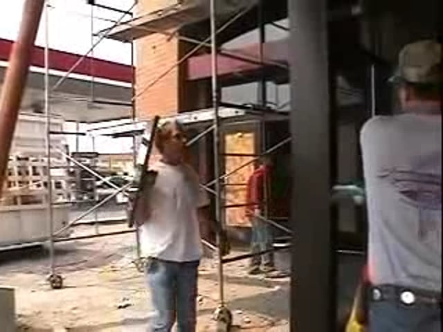 Woods Powr-Grip Hand-Held Vacuum Cups Glazing Installation