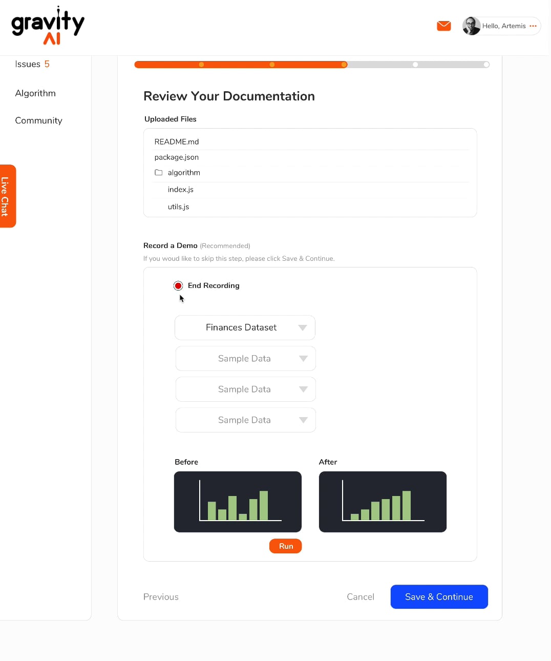 Upload Algorithm on Vimeo
