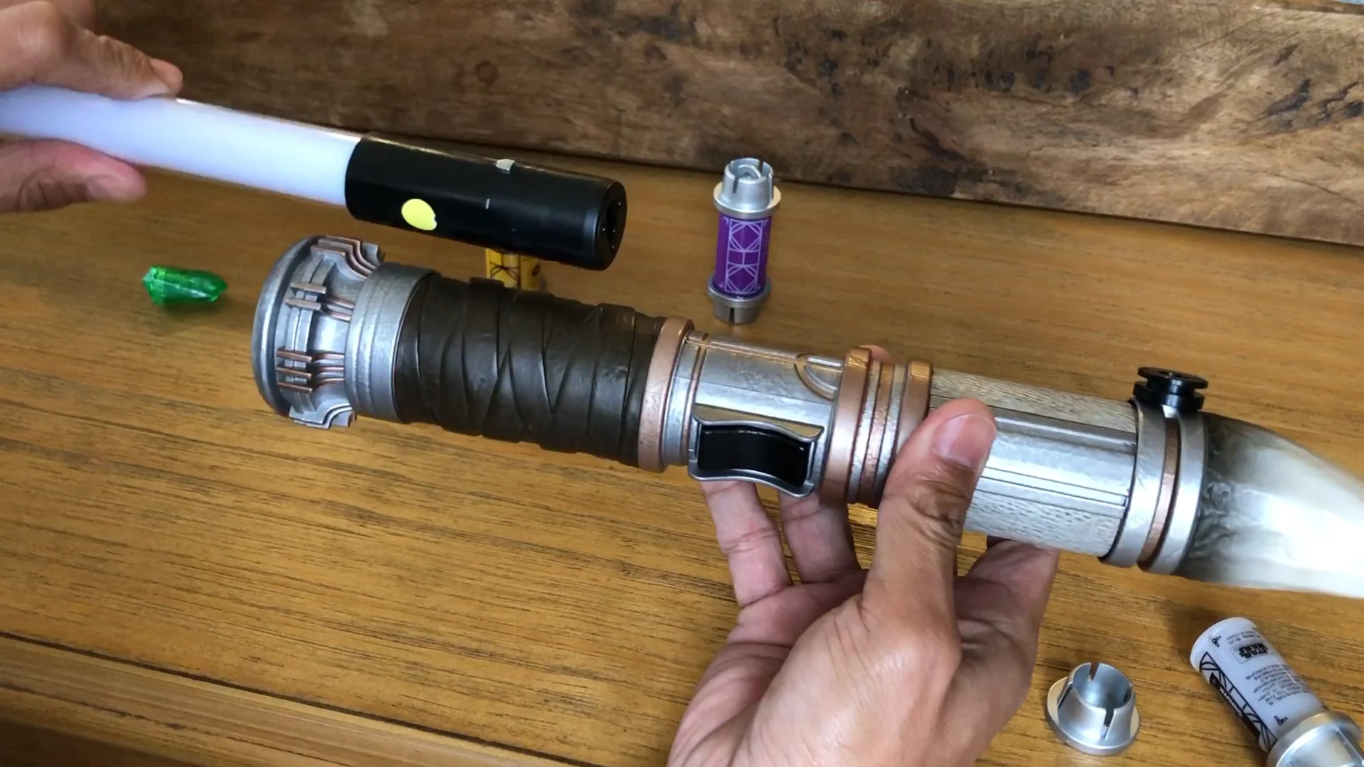 Custom-built Lightsaber from Savi's Workshop at Galaxy's Edge