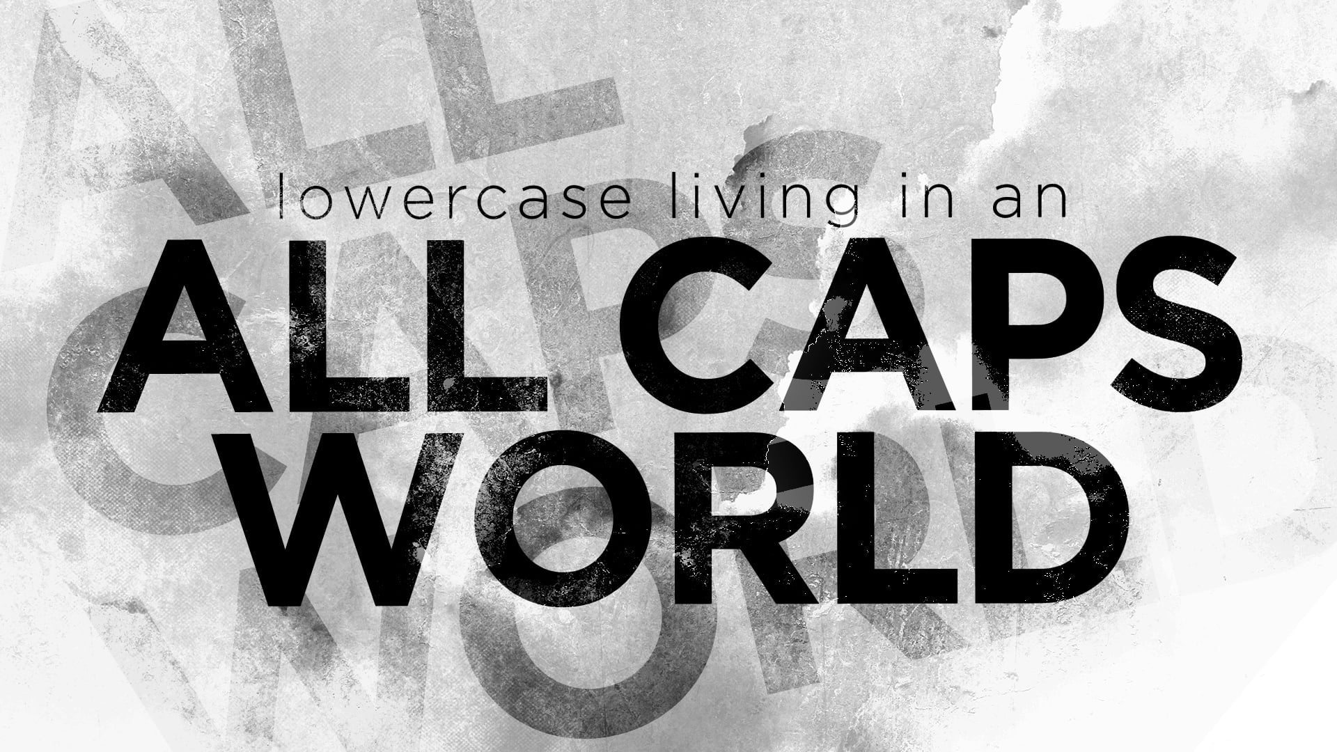 ALL CAPS WORLD Pt. 4 Lesson (05192019) on Vimeo