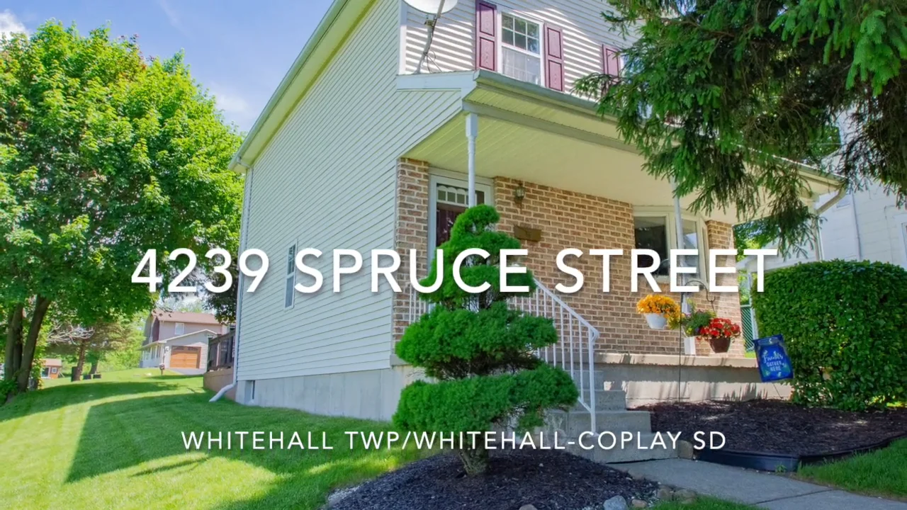 4239 Spruce Street, Whitehall PA 18052 on Vimeo