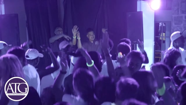 Sweet 16 blacklight glow party