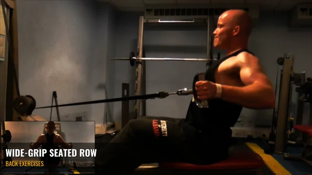 Wide-Grip Seated Cable Row - Muscle & Fitness