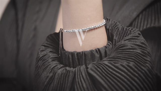 高感度ショップで2023年売れたブランド Sara Finchley silver misanga bracelet アクセサリー