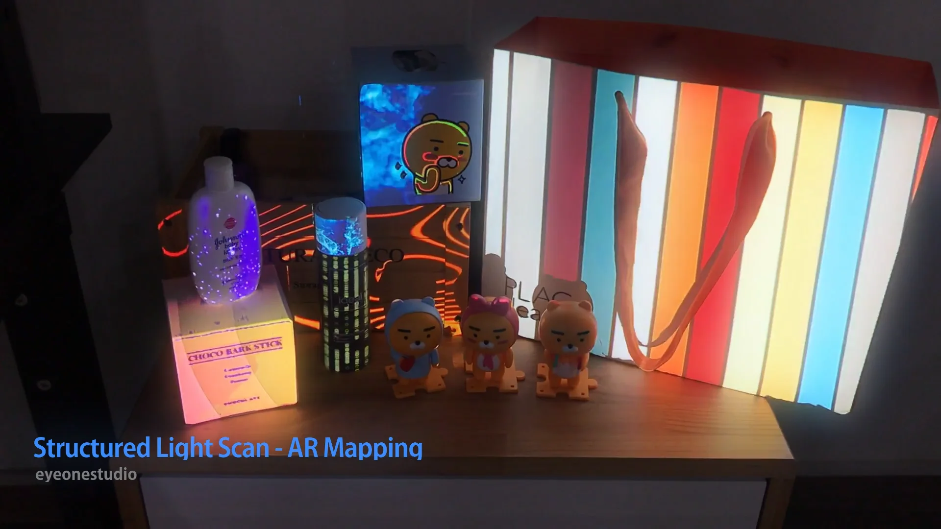 Structured Light Scan - AR Projection Mapping on Vimeo