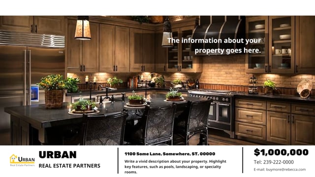 Real Estate  Property Showcase Social Video