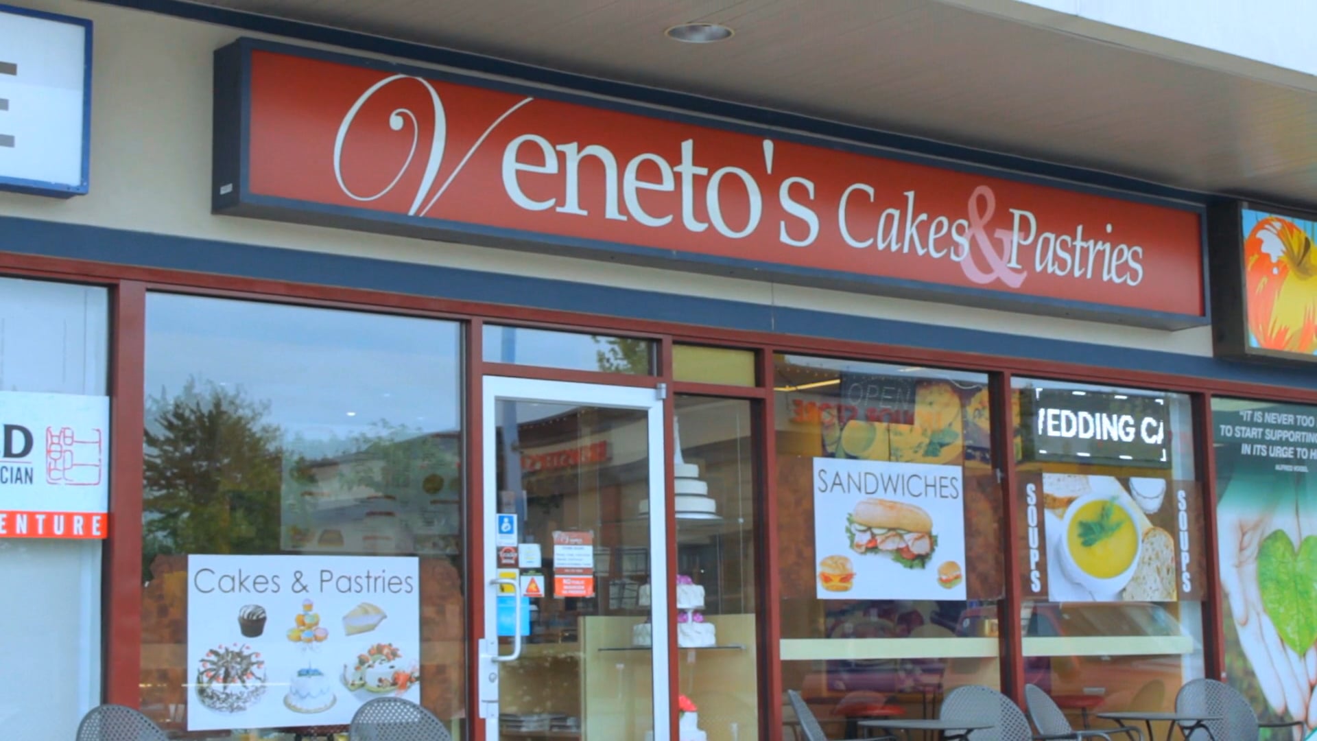 Veneto's Cakes & Pastries Promo