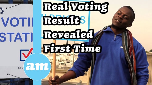 Real Voting Result Revealed Very First Time, Thank You For Your Vote of Confidence