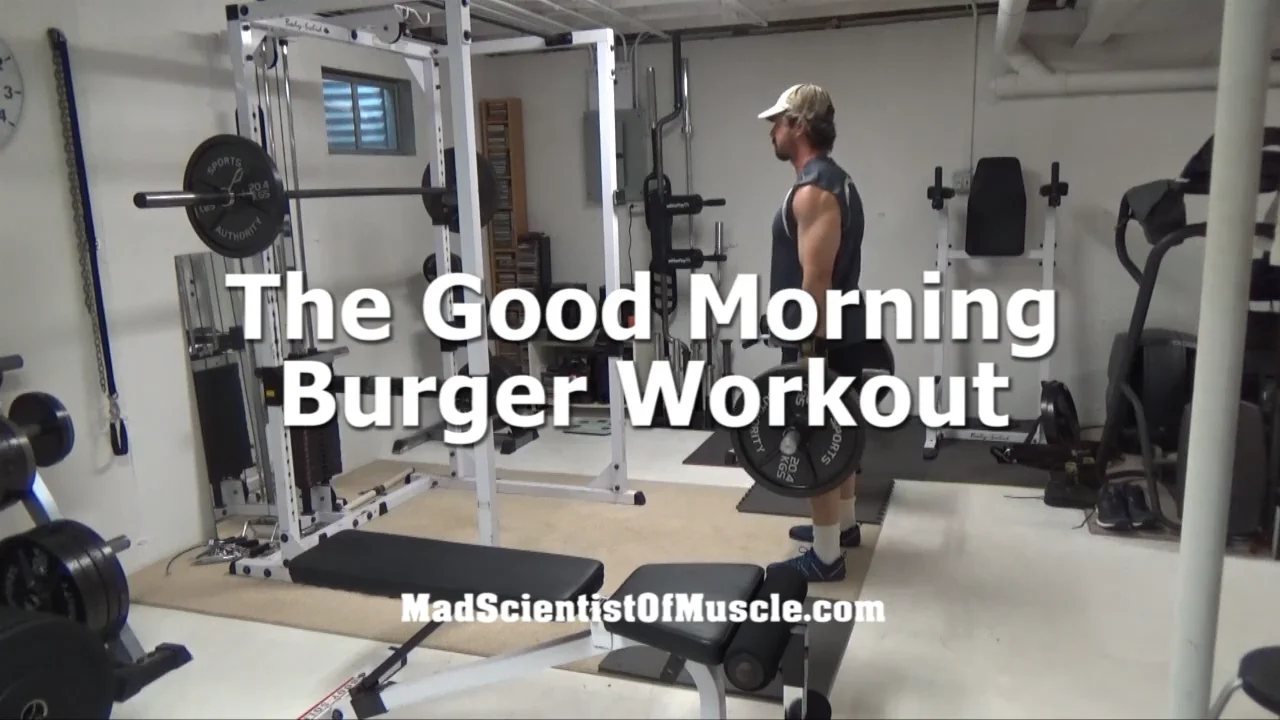 Is a burger sales good after a workout