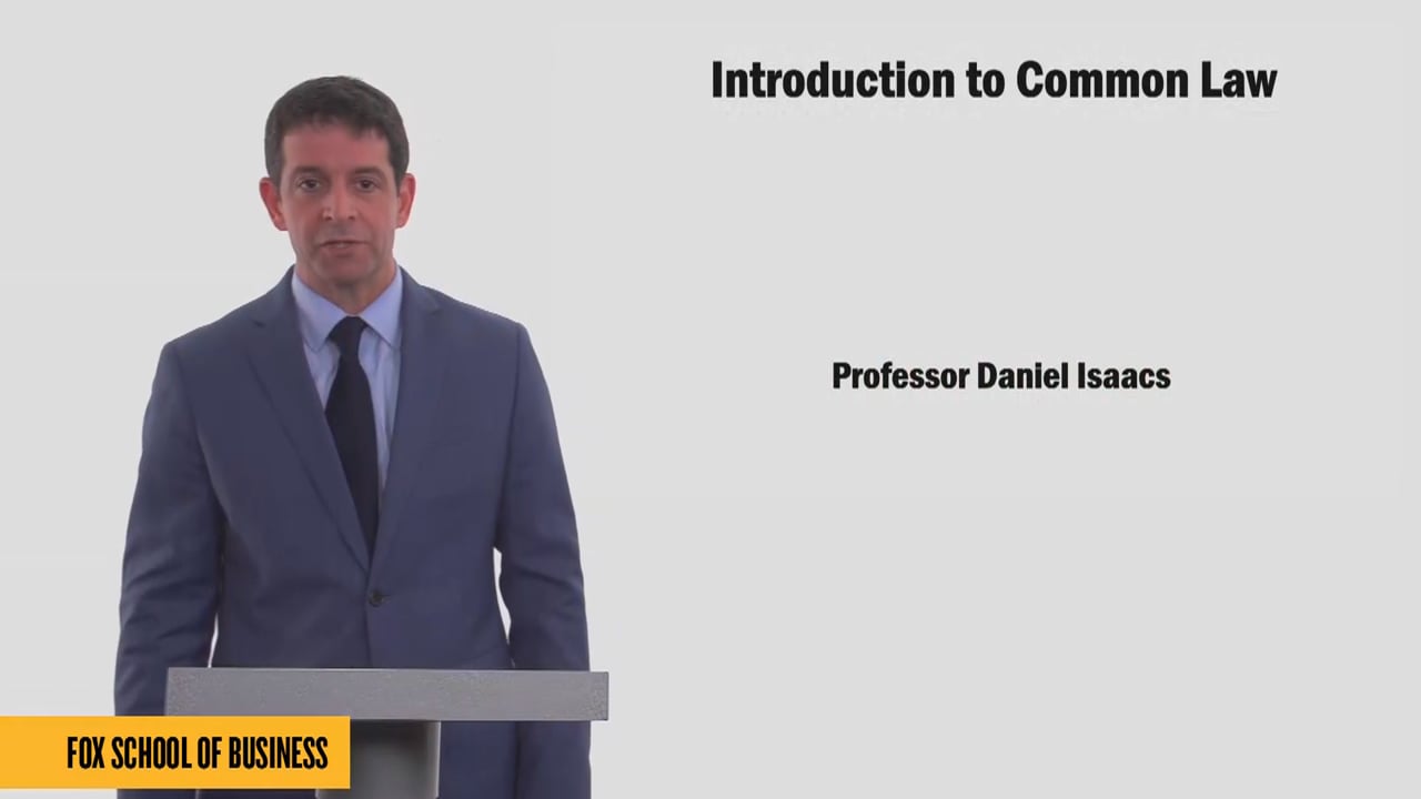 Introduction To Common Law