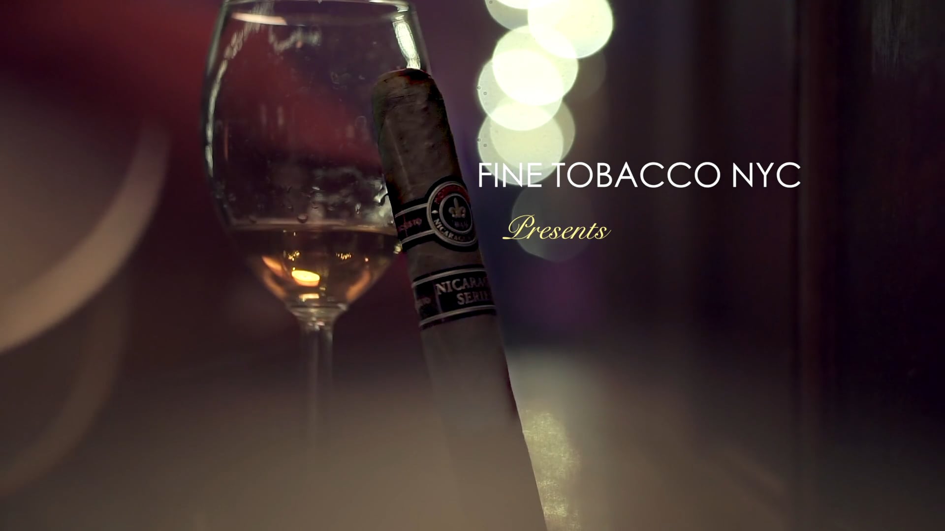 Fine Tobacco NYC - Straight Up & Toasted Sinatra Event