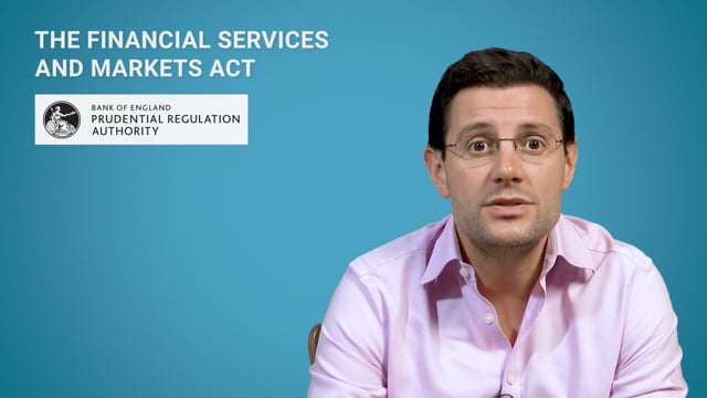 The Financial Services and Markets Act - Video Thumbnail