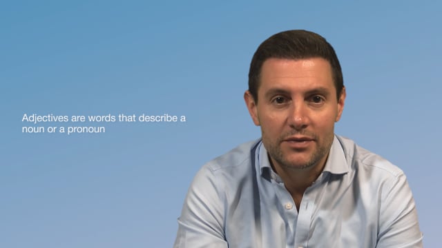 Module 01: Parts of Speech - Video Thumbnail