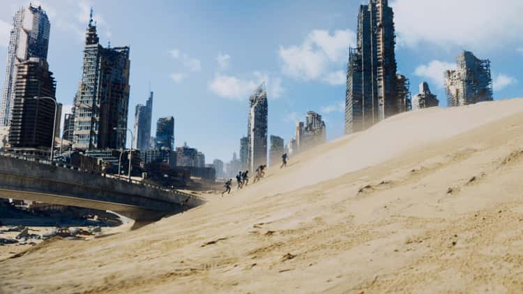 Watch Maze Runner: Scorch Trials—Building a Post-Apocalyptic City, Design  FX