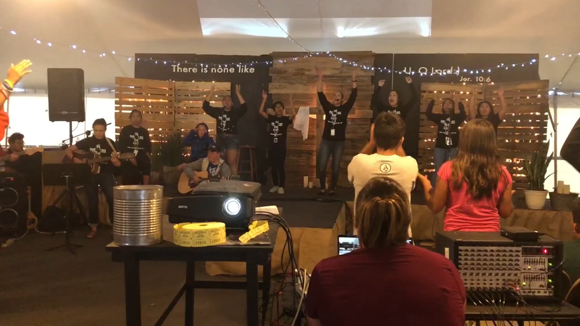 Campmeeting 2018 Juniors Tent