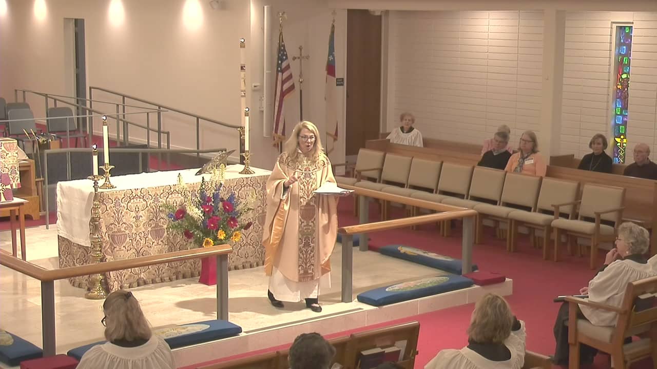 The Very Rev. Mary Hudak, Because Jesus Said So! May 26, 2019 Easter 6 ...