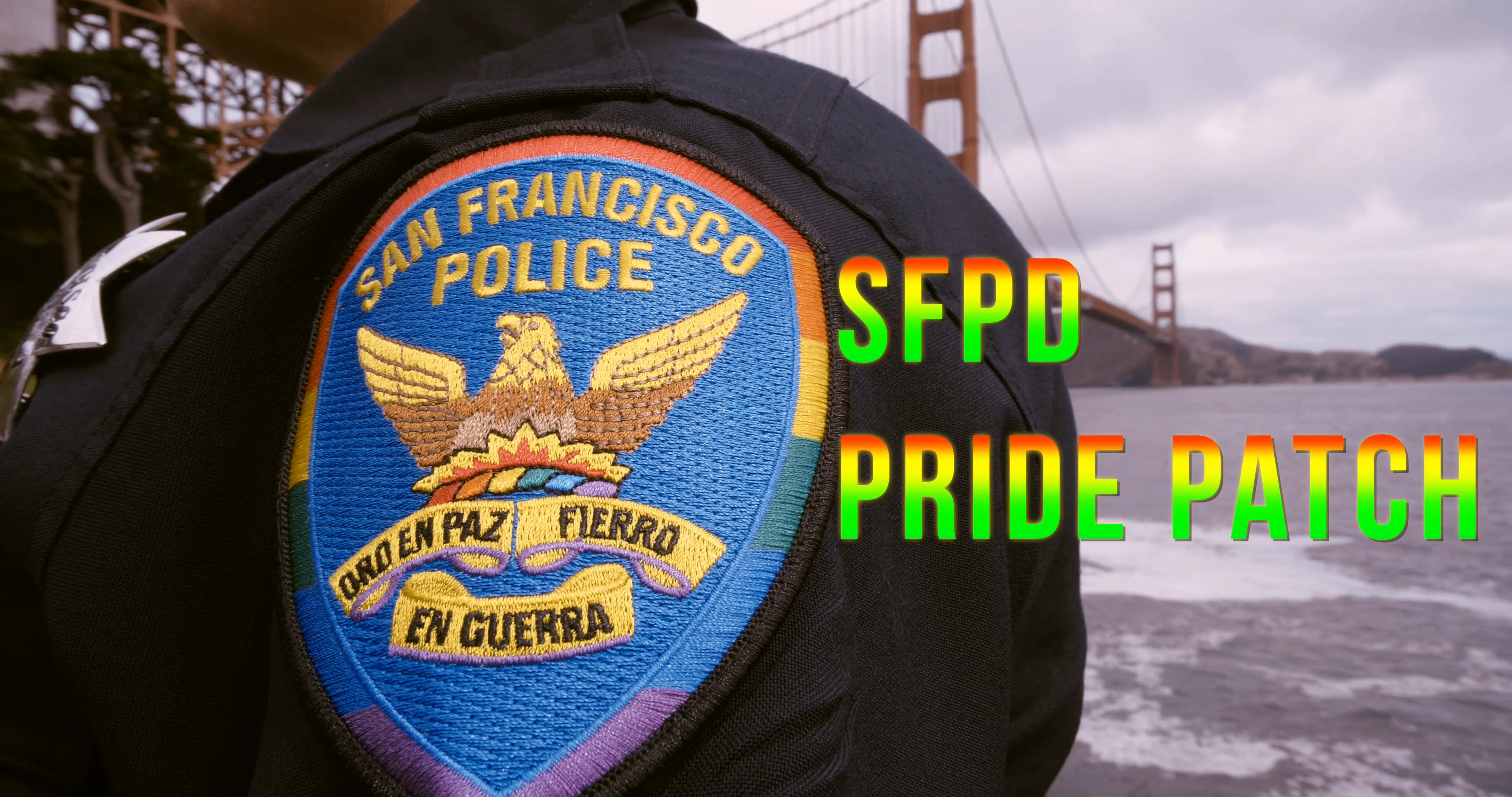SFPD Pride Patch Project 19-072  San Francisco Police Department