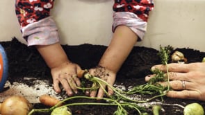 Esme and the gardening tray thumbnail
