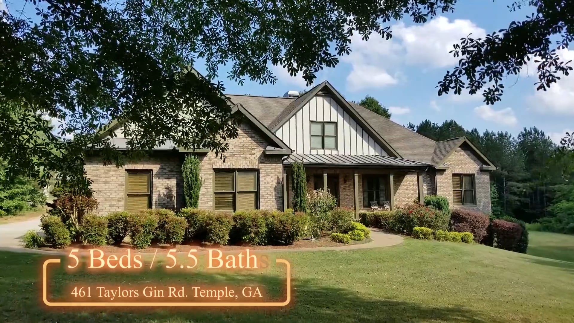 461 Taylors Gin Rd. Temple, GA Real Estate Listing Video on Vimeo
