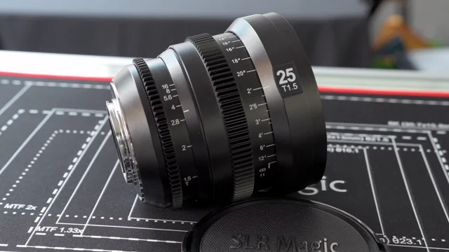 SLR Magic 25mm MicroPrime Cine T1.5 for M4/3