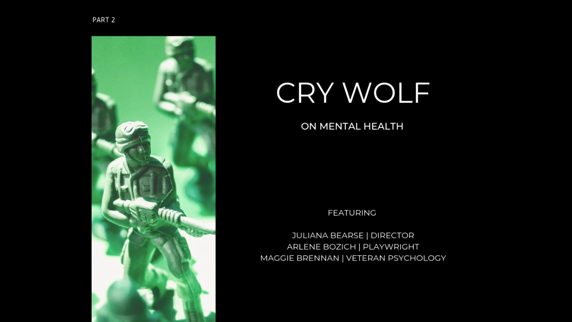 CRY WOLF on Mental Health
