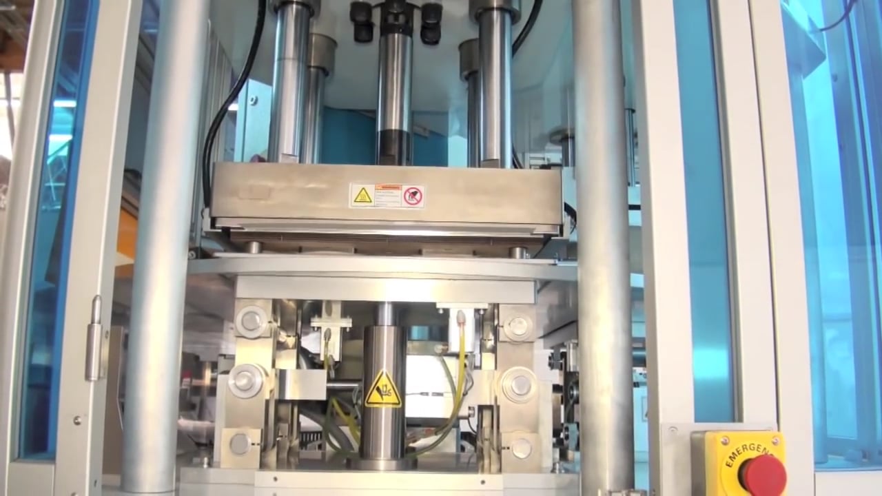 Rotary Heat Sealing and Die Cutting Machine by ONEX RF on Vimeo
